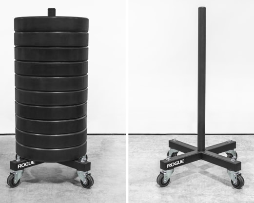 Rogue V2 Bumper Stacker - Plate Storage | Rogue Fitness